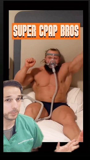 CPAP machines certainly aren’t pretty and can be very loud, but they are definitely effective in helping you breathe at night while you are resting if you have sleep apnea #CPAP #sleep #sleepapnea | Nick Pappas, MD