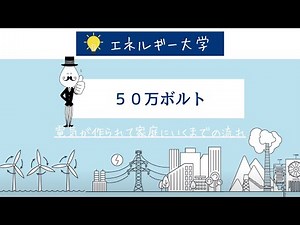【私たちが使う電気】作られて家庭に電気がいくまでの流れ