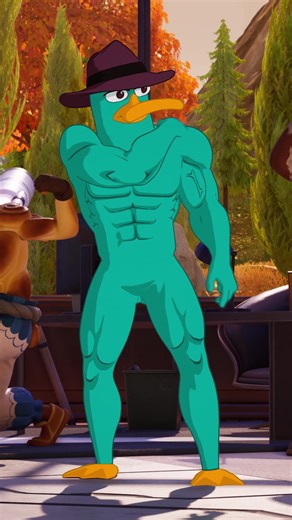 ¿Maldición o bendición? Tú decides, porque Perry musculoso y el Dr. Doofenshmirtz llegan a la tienda este domingo a las 2am CET.