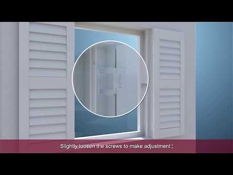 How to Install Hang Strip Inside Mount Shutters