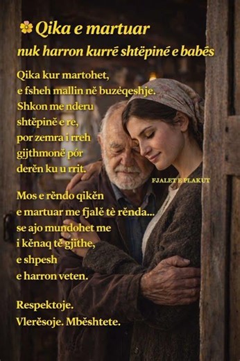💛 Qika e martuar – zemra gjithmonë te prindërit