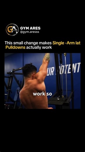 Most people never feel their lower lats on this!