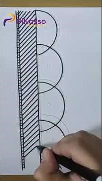 How to Draw Lace Pattern Easy in The Right Way