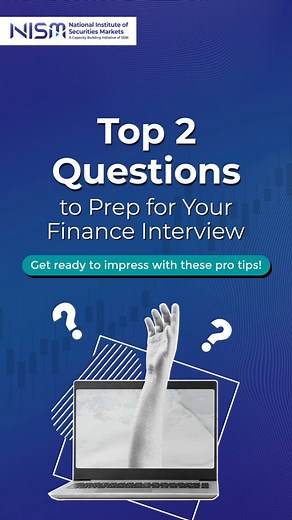Preparing for a finance interview? Here’s how to ace it! Get ahead with key questions and pro tips on market trends and risk management. #FinanceInterviews #CareerTips #FinanceCareers #nism | National Institute of Securities Markets | Facebook