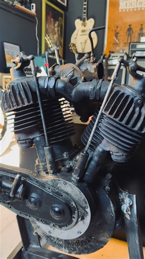 Billy Lane on Instagram: "Nashville surf is consistently flat, but I still have major crushes on music & motorcycles. #billylane #cigar #choppersinc #guitar #music"