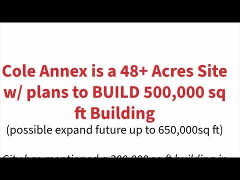 What will be developed on Cole Annex property FINDLAY OHIO? Data center or Data Supplier? Some facts