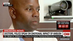 "I support you, I will defend you, I will care for you. That doesn't mean that I do not fear you." Doctor who treated Dallas police officers speaks about law enforcement http://cnn.it/29w7KlY | CNN International