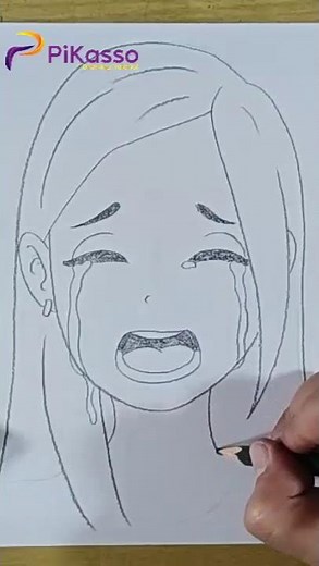 How to Shade a Sad Face Drawing Easy in Less Than One Minutes