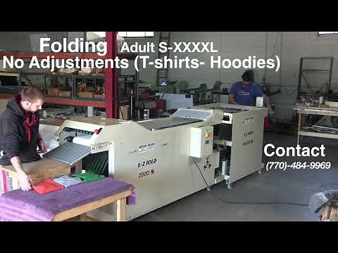 EZ Fold: Automatic Garment Folding Machine