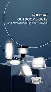 Step into a world of innovation with Polycab Outdoor Lights! 💡✨ From stunning aesthetics to cutting-edge features, experience lighting that transforms every space. ​ Visit: https://polycab.com/lighting/outdoor-lights/c #InnovativeLightingForBrighterLiving #PolycabLights #LightUpYourOutdoors #SmartLighting | Polycab India Limited