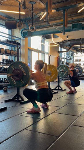 Katie Hosking on Instagram: "V stand for Vino ✌🏼🍷 Every 3 mins x 6 rounds 5 Synchro Front Squats (build each round) 5 Synchro Strict chin Ups 10 Synchro Deficit Press Ups Increase weight each round. Part 2 (For Time) 100 Cal C2 AMRAP Deadlifts (140/100kg) until cals complete Switch immediately. 20 Sandbag Over Shoulder 75/60kg 20m Synchro Sandbag Walking Lunge Part 1 - 30min (For Time) 50 Burpees YGIG 40 Synchro Toes to Bar 30 Synchro Box Jump Overs 20 Synchro Chest to Bar 10 Bar Muscle Ups Ea