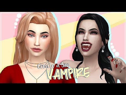 VAMPIRE | The Sims 4 | Create a Sim + CC list & sim download