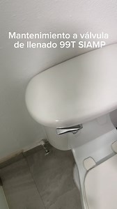 Cómo dar mantenimiento a una válvula de llenado para sanitario SIAMP mod. 99T #plomero #plomeria #fontanero #fontaneria #ferretero #ferreteria | OttoDist