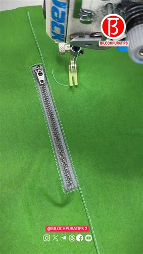 103K views · 936 reactions | How to make zipper pockets sewing Tutorial Episode 2291 Follow My Page Facebook : Bilochpuratips 2 . . . . . . #bilochpuratips2 #bilochpuratips #sewing #reels #needlework #fblifestyle . | bilochpuratips 2 | Facebook