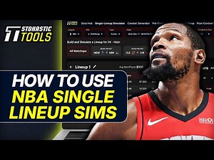 How To Win At NBA DFS In 2025-26 | How to use Single Lineup Simulator