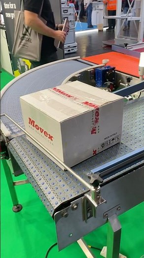 Movex conveyor belt system #manufacturing #automation #logistics #food #robots