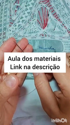 Needle for perfect Renaissance lace!