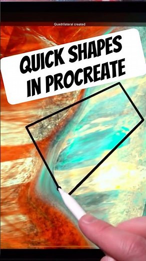Quick Shapes in Procreate: Tips & Tricks