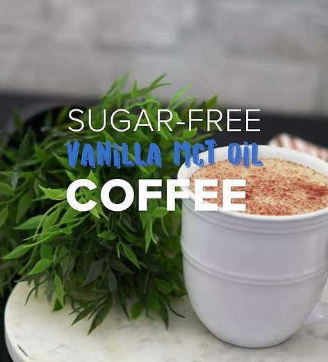 Sugar-Free Vanilla MCT Oil Coffee (Keto)