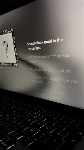 Moonlight ! #music #song #lyric #mood #fyp