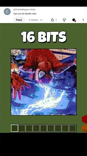 Comment and I'll make yours!! #minecraftpixelart