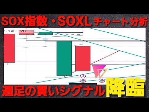 SOX指数・SOXLチャート分析【週足の買いシグナル降臨】2024.9.16
