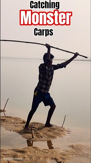 Mahanadi Monster Carp Fishing with Powerful Dunky Cast