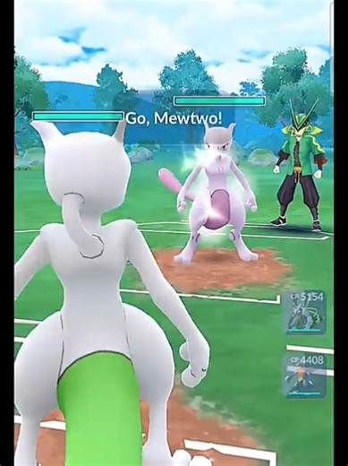 MEWTWO SHINY VS MEWTWO PURIFICADO EN POKÉMON GO #pokemon #pokemontiktok