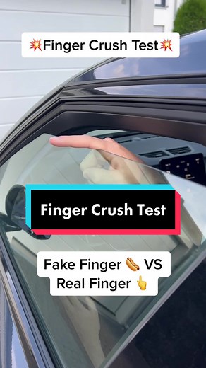 Real Finger Crush Test Fail!