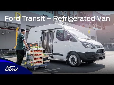 Walk around of Transit Refrigerated Van