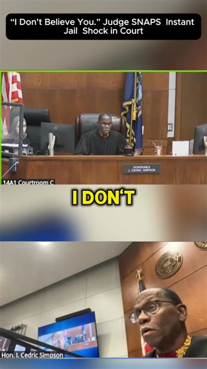 “I Don’t Believe You.” Judge SNAPS Instant Jail Shock in Court | Judge Simpson