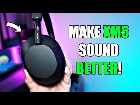 BEST Sony WH-1000XM5 EQ Settings 😲 Improve Sound Quality NOW! 🔥
