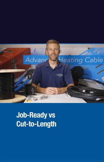 1.2K views | How to choose between our job-ready and cut-to-length solutions. #HeatTrace #SelfRegulating #FreezeProtection #Plumbing #Electrical | Heat-Line Freeze Protection Systems | Facebook