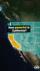 906K views · 7.6K reactions | How powerful California really is? 類 #California #geography #map #factsdaily #reelsfb #shorts | Geo All Day | Facebook
