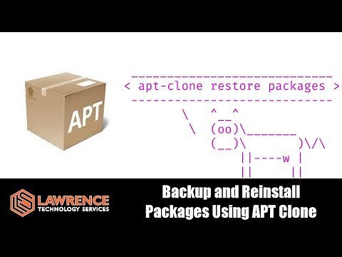 APT Package Management: Backup and Reinstall Packages Using APT Clone