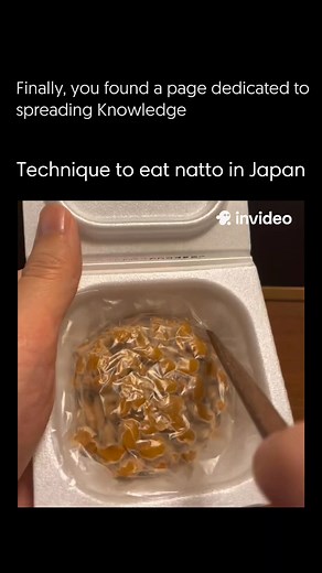 We Spread Knowledge on Instagram: "Natto, a traditional Japanese food made from fermented soybeans, is known for its strong smell, sticky texture, and powerful health benefits. While many struggle with how messy it can be, modern eating techniques in Japan have made natto easier and more enjoyable. Today, people mix natto in a specific way—often stirring it dozens of times—to create a lighter texture and smoother taste. Some use chopstick techniques that lift and fold the beans instead of aggres