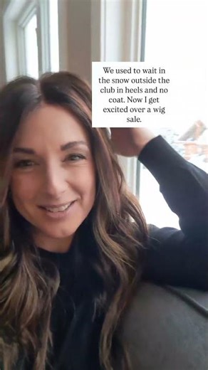 At least I'm ready quicker with wigs! #wigs #alopecia #femalehairloss #womenhairloss #affordablewig