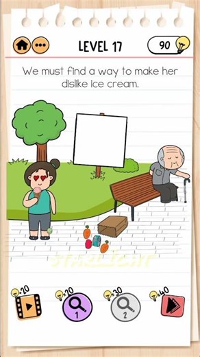 How to cross level 17 in Brain Test 2 ll 17/20 ll Fitness with Cindy ll