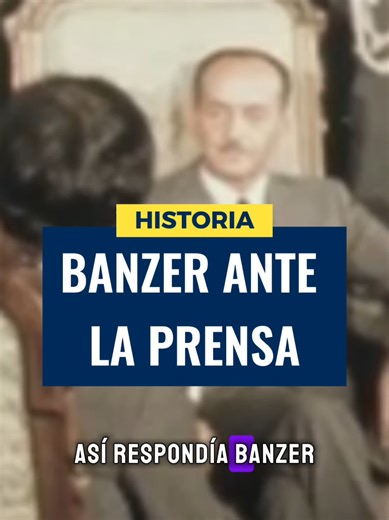 Así respondía las preguntas de la prensa el general Hugo Banzer Suárez tras el golpe de estado de 1971 contra Juan José Torres.