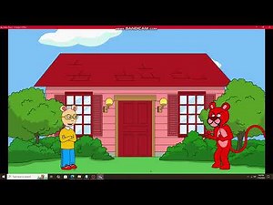 GoAnimate - Arthur Turns the Pink Panthers House Red - Gets Grounded #goanimate #pinkpanther
