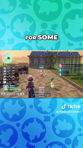 Chikorita's New Fairy-Type Transformation in Legends Z-A