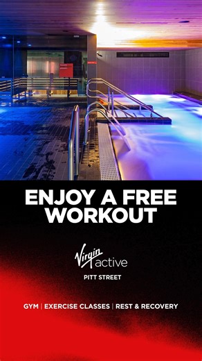 Right in the heart of Sydney’s CBD, Virgin Active Pitt Street is more than a gym - it’s your escape from the everyday. Train, recover, and recharge in a luxury wellness space designed to help you perform at your best, in and out of the club. 🏊‍♂️ Luxe 25m heated pool, spa & sauna for recovery 🧘‍♀️ 100 classes weekly including Yoga, Reformer Pilates, Boxing, Cycle, HIIT & Sound Bath 💪 Large gym floor with premium equipment much more... Book a free workout and experience the difference. Everyth