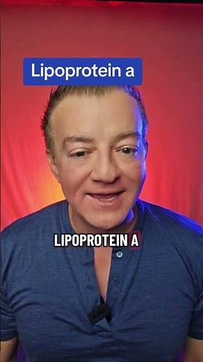 What can you do if you have Lipoprotein a that's elevated? Have you been checked for Lipoprotein