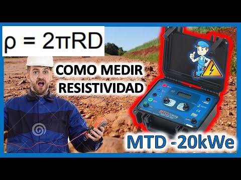 HOW TO MEASURE GROUND RESISTIVITY WITH A MEGABRAS MTD-20KWE TELUROMETER