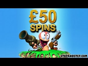 Worms Slot Machine £50 SPINS!!! LIVE PLAY