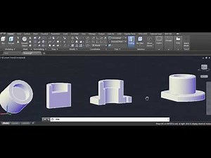 Using revolve command to make solid object in AutoCAD
