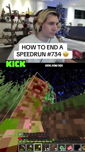How to End a Speedrun in Minecraft