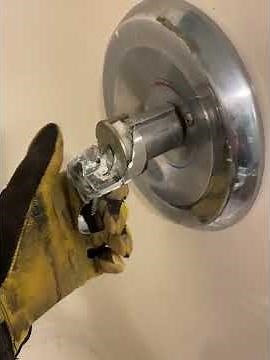 How to remove a shower handle that has a stripped hex screw