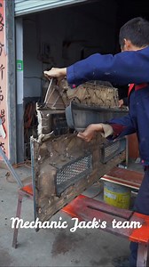 2.1M views · 10K reactions | Truck Front Crashed Restoration #mechanic #mechanicjack #trucks #crashed #restoration #craftsmanship #oldschool #fiberglass | Mechanic Jack's team | Facebook