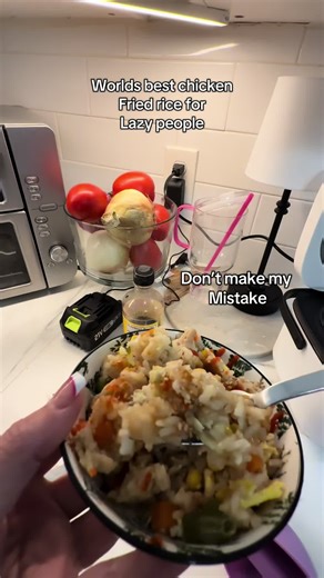 Quick and Easy Chicken Fried Rice with Rice Robot